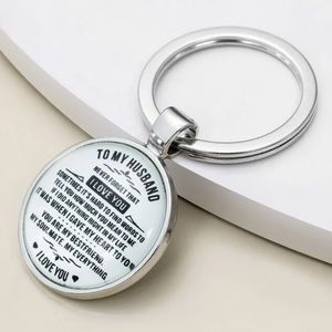 To My Husband Keychain - Christmas Gift